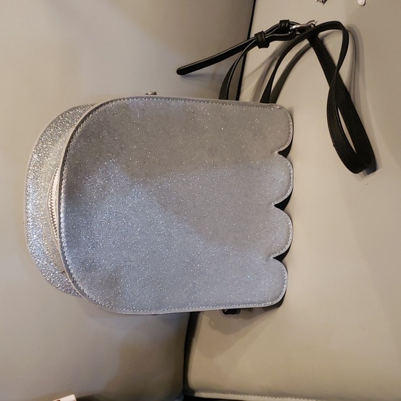 Silver Glittery Ghost Mini Purse NWOT - Picture 2 of 4